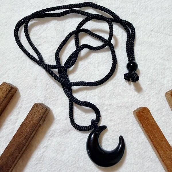 Moonstone Eye Handwoven Necklace