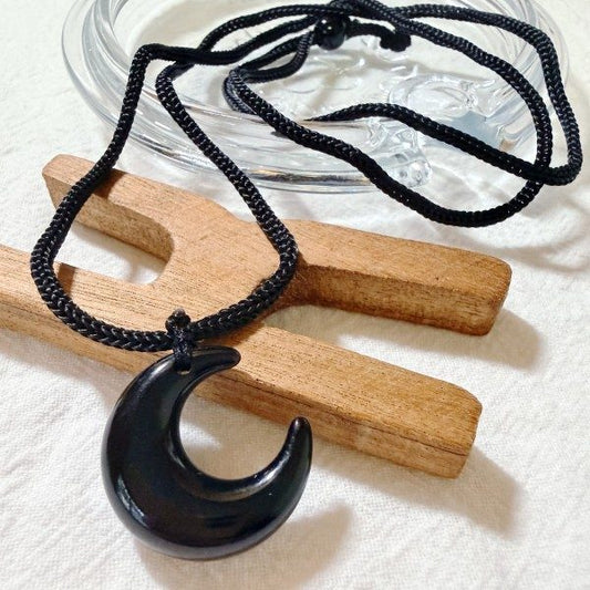 Moonstone Eye Handwoven Necklace