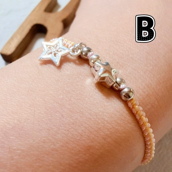 Wish Star Handwoven Braided Bracelet