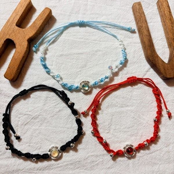 Moon Secret Handwoven Braided Bracelet