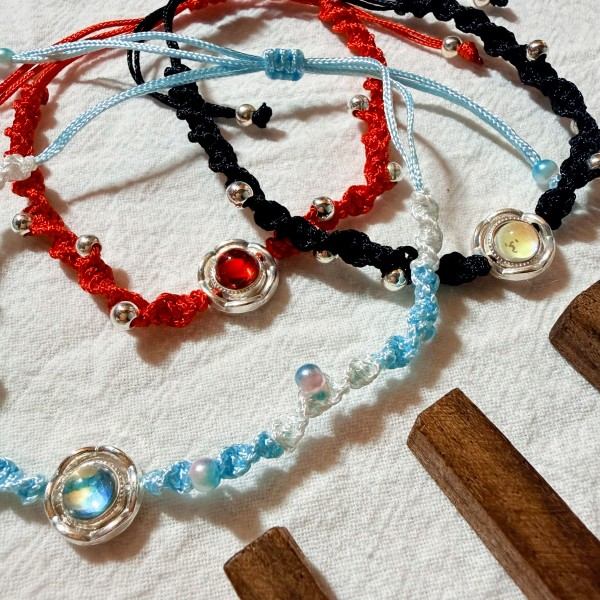 Moon Secret Handwoven Braided Bracelet