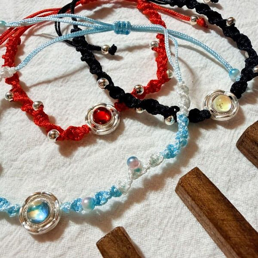 Moon Secret Handwoven Braided Bracelet