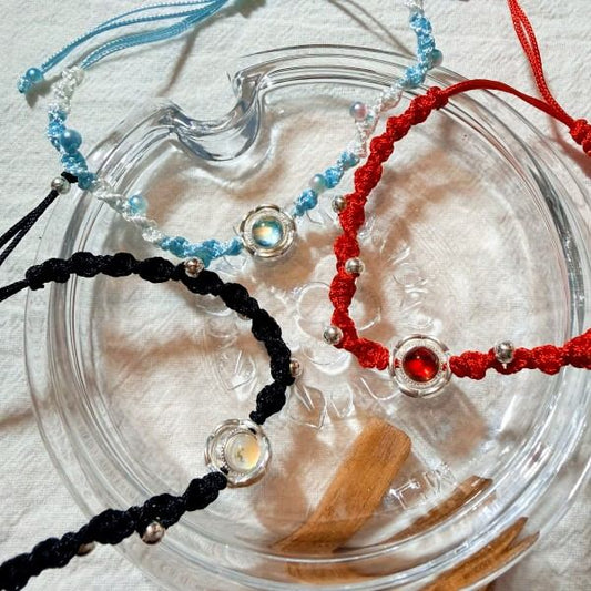 Moon Secret Handwoven Braided Bracelet