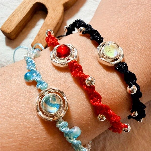 Moon Secret Handwoven Braided Bracelet
