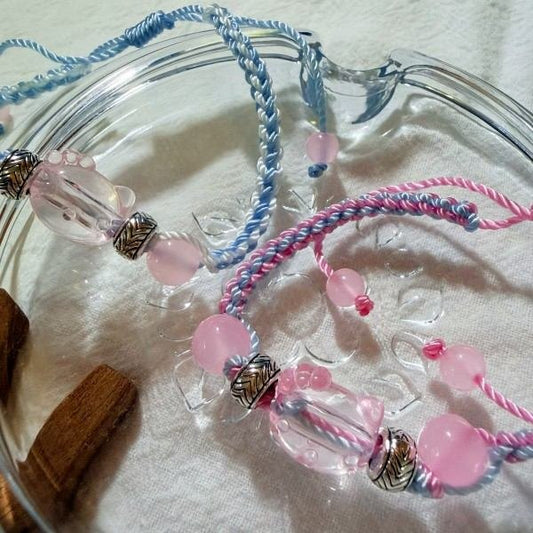 Color Kitty Handwoven Braided Bracelet