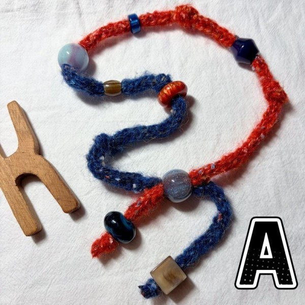 Warm Accent Sweater Chain Necklace