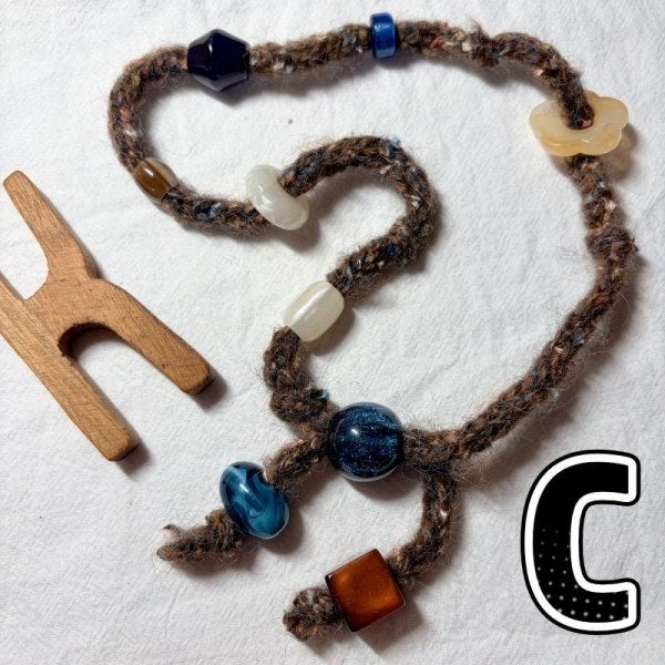 Warm Accent Sweater Chain Necklace