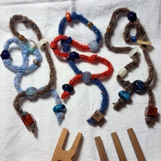 Warm Accent Sweater Chain Necklace