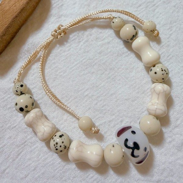 Chubby Pup Handwoven Braided Bracelet