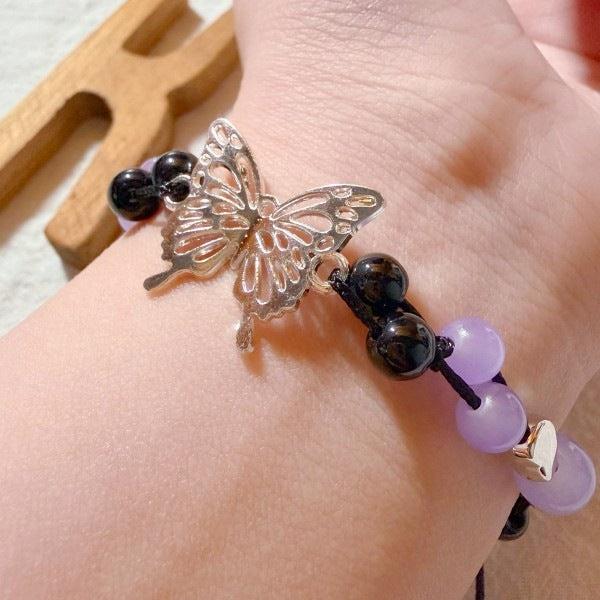Bold Flutter Handwoven Bracelet Set 2PCS